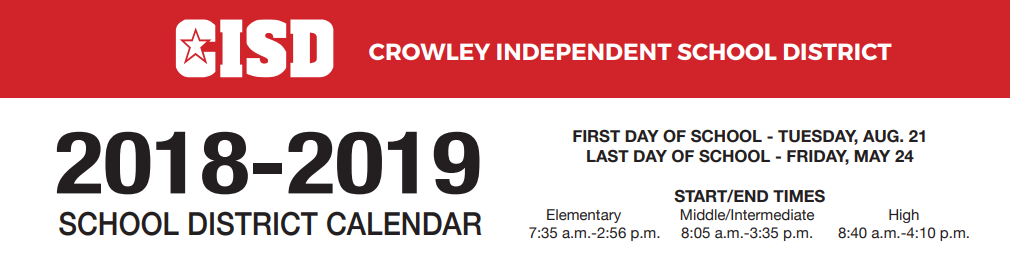 Oakmont Elementary School District Instructional Calendar Crowley 