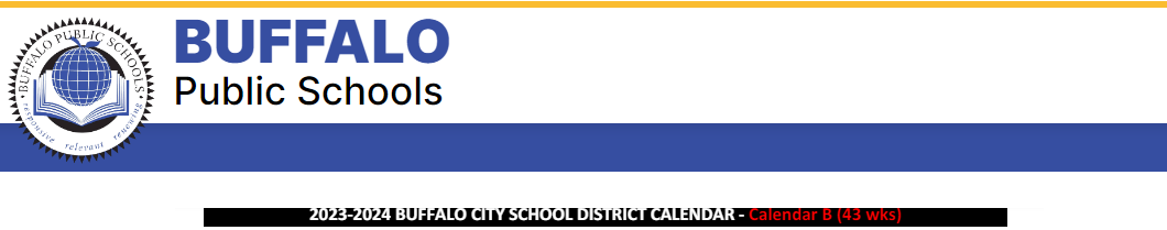 District School Academic Calendar for Bilingual Early Childhood Center