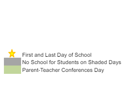 District School Academic Calendar Legend/Key Crestwood - Edison Elementary School for January 2024