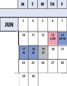 District School Academic Calendar for Winston Churchill High for June 2024