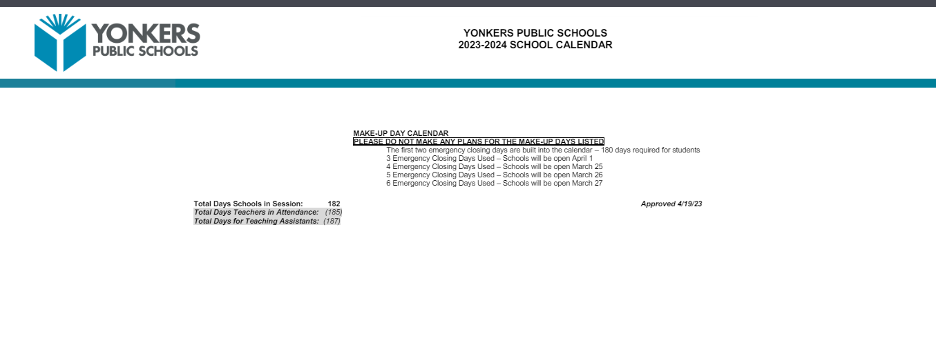 District School Academic Calendar Key for Roosevelt High School