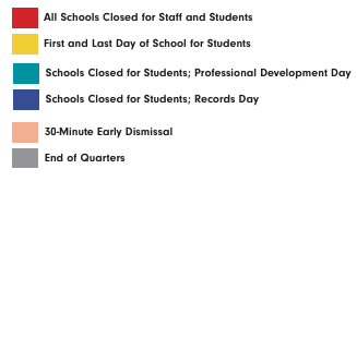 District School Academic Calendar Legend for Broadleigh Elementary School