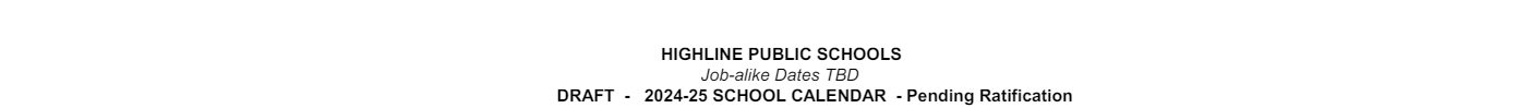 District School Academic Calendar for Chinook Middle School