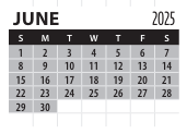 District School Academic Calendar for Lincoln Southeast High School for June 2025