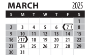 District School Academic Calendar for Lincoln Southeast High School for March 2025