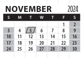 District School Academic Calendar for Lincoln Southeast High School for November 2024