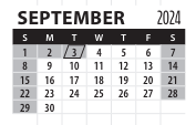 District School Academic Calendar for Lincoln Southeast High School for September 2024