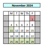 District School Academic Calendar for Los Alamitos Elementary for November 2024