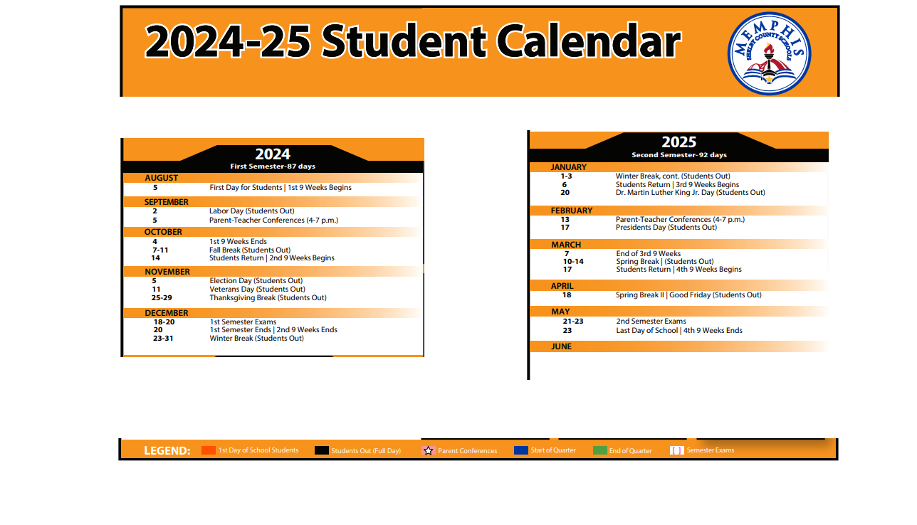 District School Academic Calendar Key for Robert R Church Elementary School