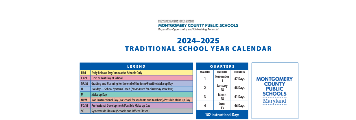 District School Academic Calendar Key for Winston Churchill High