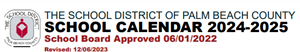 July 2024 Academic School District Calendar for Addison Mizner Elementary School