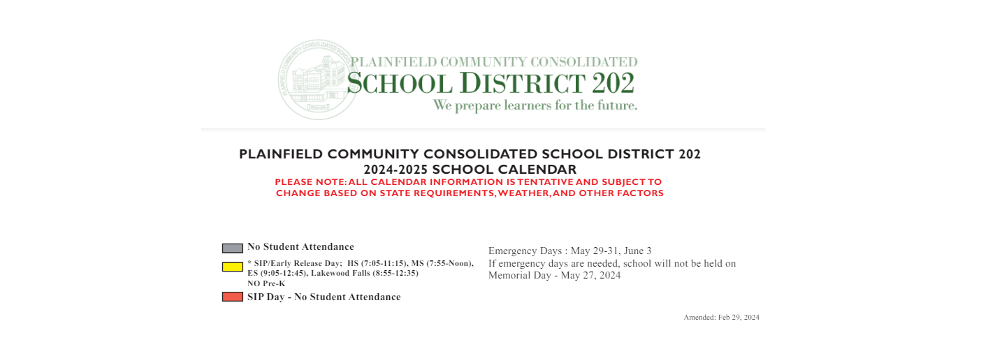 District School Academic Calendar Key for Charles Reed Elementary Sch